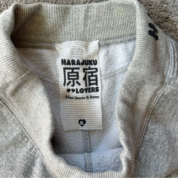 RARE Vintage Y2K Harajuku Lovers Lamb Gwen Stefani Wideleg Sweatpants - Picture 7 of 9